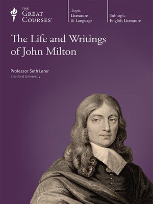 cover image of The Life and Writings of John Milton